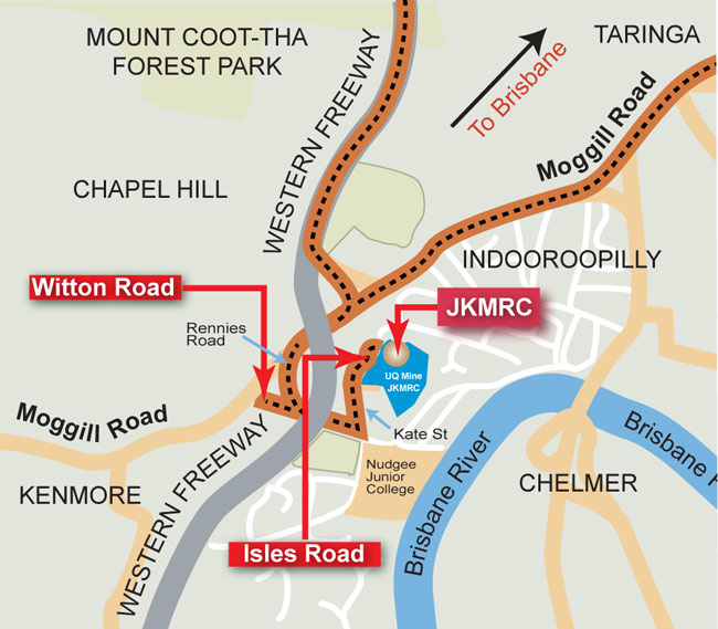 Uq Experimental Mine Site How To Find Us Sustainable Minerals Institute University Of Queensland