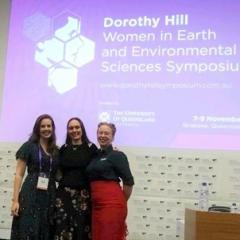 Loren Nicholls (SMI MIWATCH), Dr Helen Degeling (GSQ) and Dr Janelle Simpson 