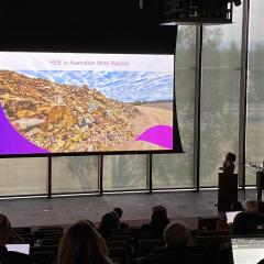 Kam Bhowany presenting at Rare Earth Element (REECon) Conference 2023 