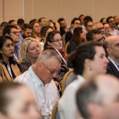 Crowd at the Life of Mine 20323 conference
