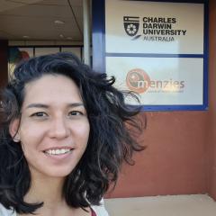 Dr Kam Bhowany in the Northern Territory for the Annual Geoscience Exploration Seminar (AGES).