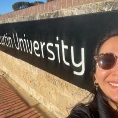 Olivia Mejías at Curtin University