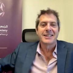 Professor Iain Stewart on a web call