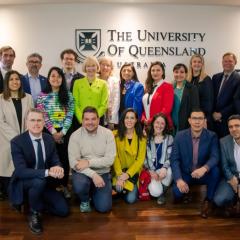 UQ delegation at SMI-ICE Chile