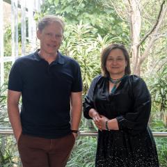 Dr Nathan Fox and Associate Professor Liza Forbes