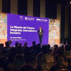 Dr Doug Aitken opens the El Mercurio Echoes of Mining Summit